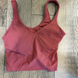 Lululemon Athletica Red Sports Bra